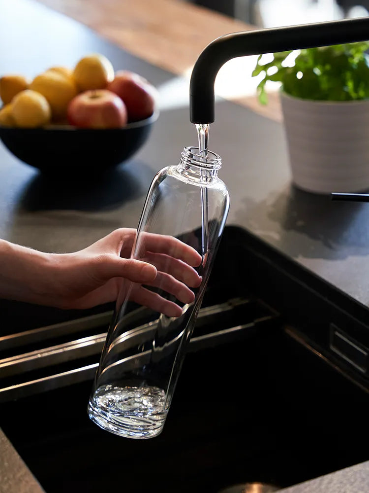 Glass water bottle – 750 ml