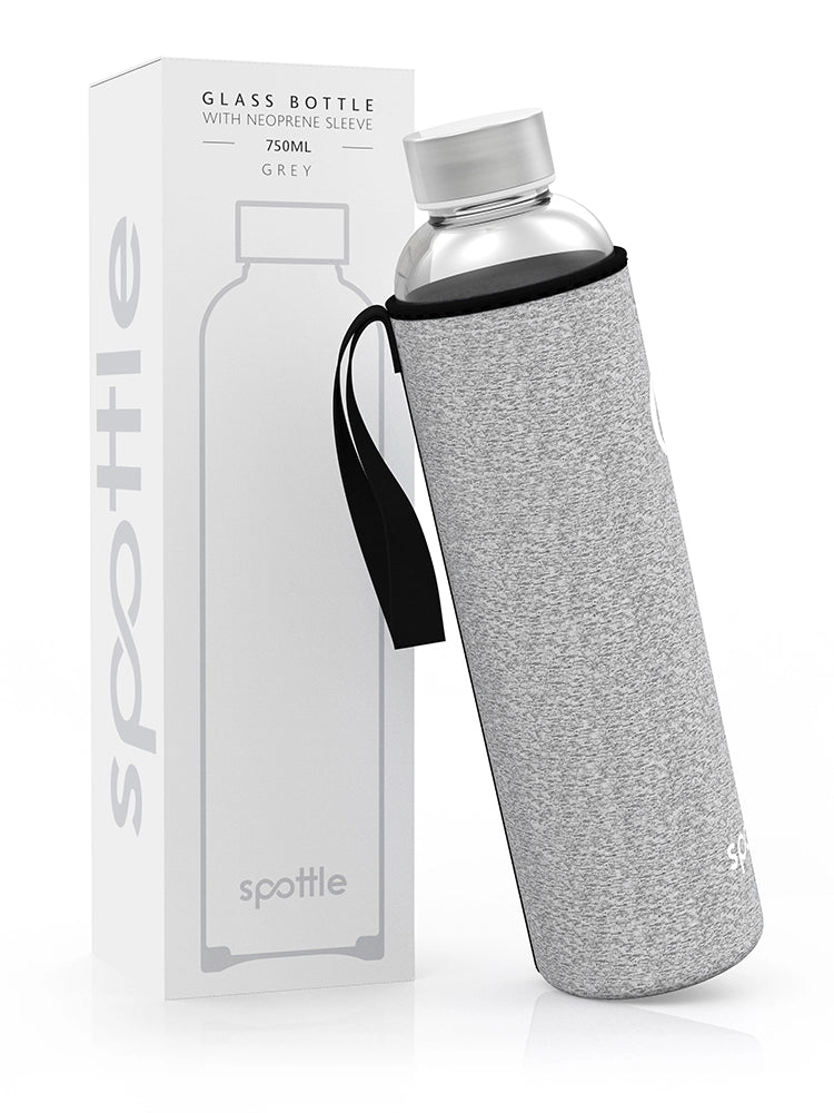 glasflasche-750ml-mit-neoprenhuelle-grau #color_mixed-grey