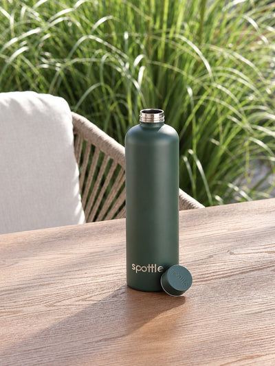 Thermos- Trinkflasche aus Edelstahl – 1 Liter