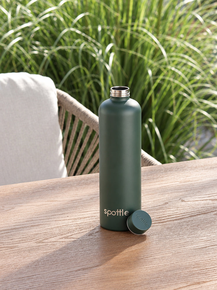 Thermos- Trinkflasche aus Edelstahl – 1 Liter